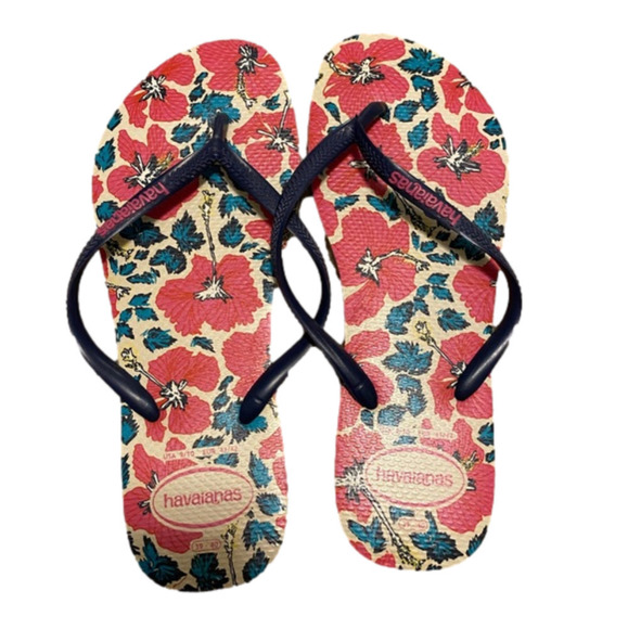FLORAL Slim Havaianas - Picture 1 of 10